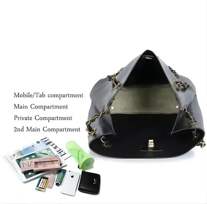 Limited Time Deal Huryy Up Golden Handle Bag Girls And Women - Image 7