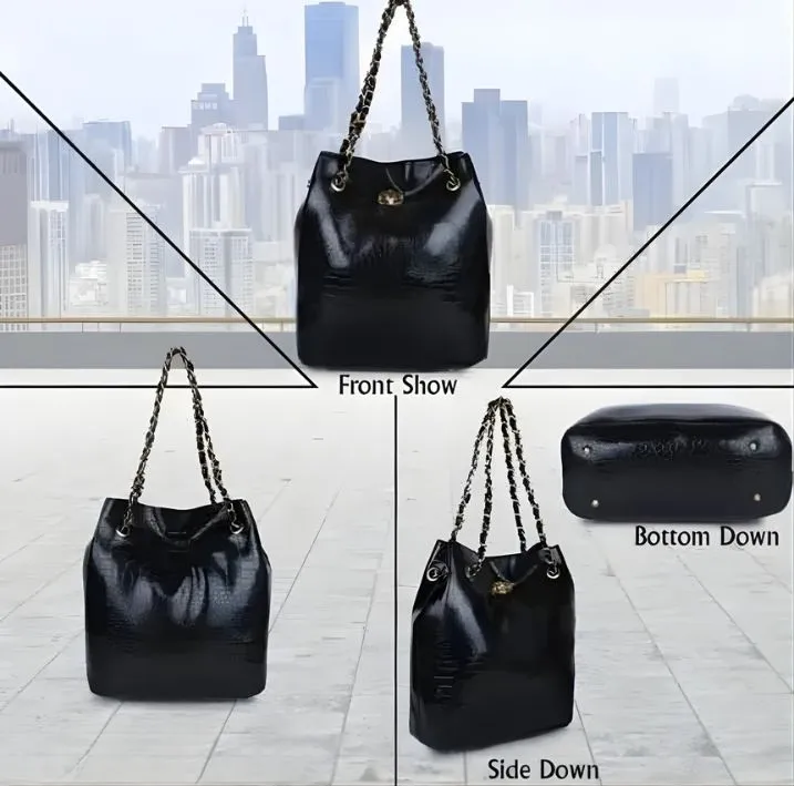 Limited Time Deal Huryy Up Golden Handle Bag Girls And Women - Image 8